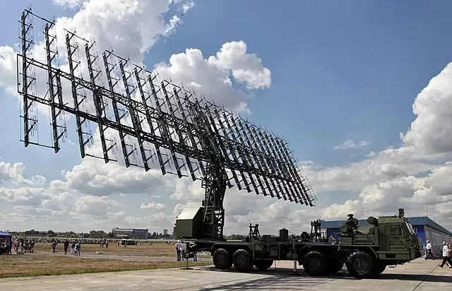 Nebo-M VHF phased array mobil luftförsvarsradar